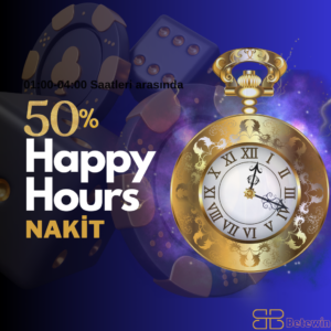 Betewin Happy Hours %50 Nakit Bonusu